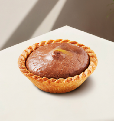 Baked Cheese Tart - Chocolate