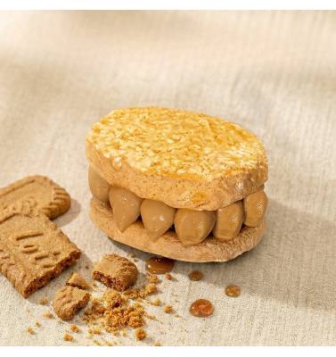 Lotus Biscoff Caramel Crunch Dacquoise