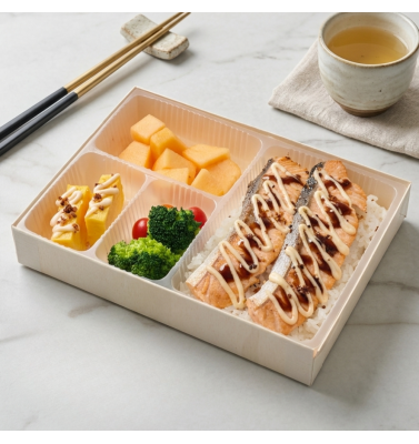 Salmon Kids Bento - Kids Favourite 三文魚寶貝便當