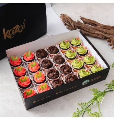 Blush & Bloom Cupcake Set (3 Days Pre-Order)