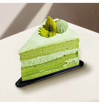 Crunch Me Pistachio Cake Slice