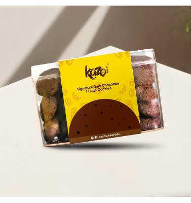 Nom-Noms Series: Signature Dark Chocolate Fudge Cookies