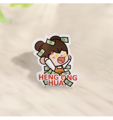 Krispy & Alzo Sticker - Option 6