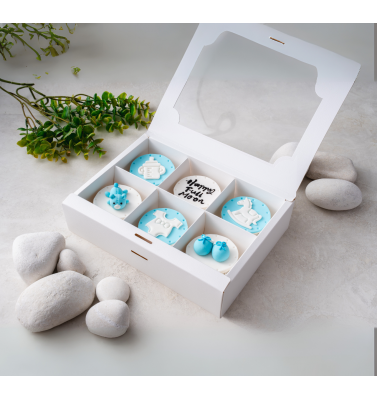 Classic Baby Boy Cupcakes