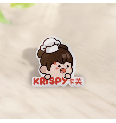 Krispy & Alzo Sticker - Option 3