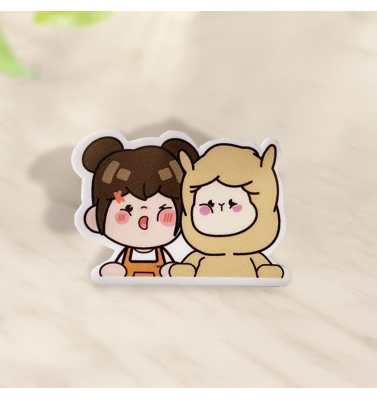 Krispy & Alzo Sticker - Option 5