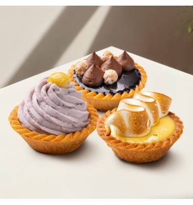 3pcs Specialty Tarts (Lemon/ Hazelnut/ Taro Tarts)