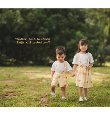 Kazo & Friends Boy Suspender Shorts
